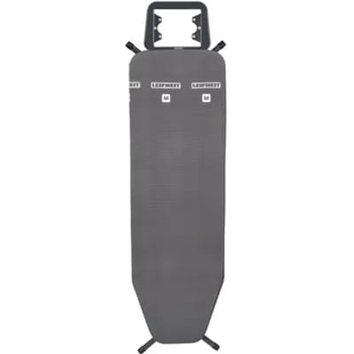 Leifheit Strijkplank Classic M Black - Compact Strijkoppervlak - In Hoogte Verstelbaar - Zwart - 120x38cm