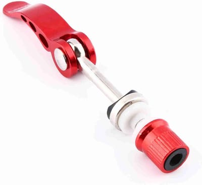 Fietspaalklem - Zadelpenklem Snelspanner - Zadelhoogte Verstellen - Quick Release Mechanisme - 5 mm x 60 mm - Zwart