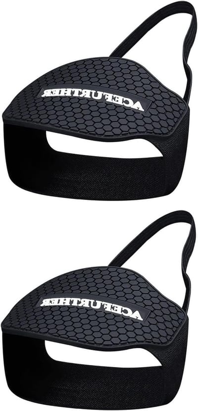 Motorfiets Schoenbescherming voor Versnellingspook, Accessoires voor Motorrijders, Zwart, Set van 2