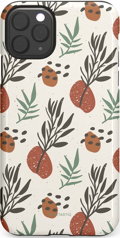 Casetastic Hoesje Geschikt voor Apple iPhone 11 Pro Max - Stijlvolle Beschermende Duo-layer Case - Zongetint
