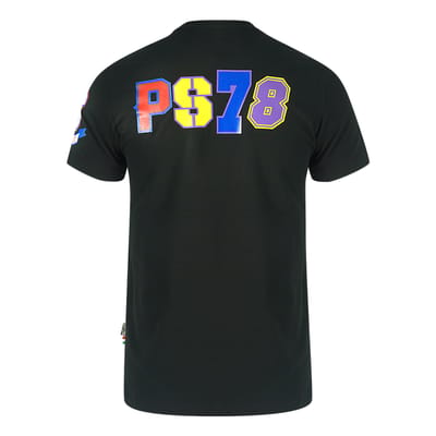 Plein Sport Multi Logo Zwarte T-Shirt