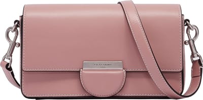 LIEBESKIND BERLIN Leren Schoudertas Pam Crossbody Raving Rose Oud roze