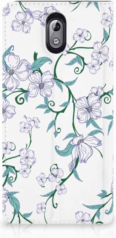 Nokia 3.1 (2018) Uniek Smart Cover Blossom White