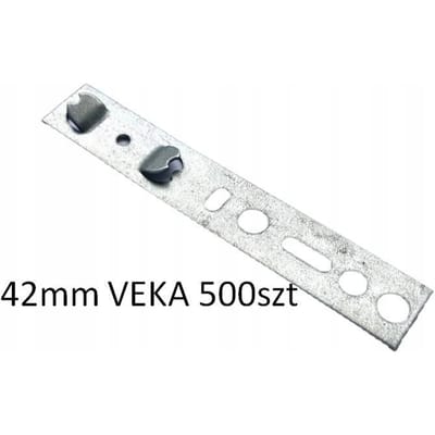 Montageankers 1,5 mm Veka 42 mm - 1 Stuk