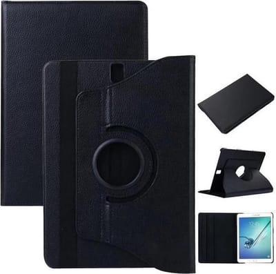 Geschikt voor Samsung Galaxy Tab S5e Hoesje 2019 - 10.5 inch - Bookcase Tablet Cover Zwart