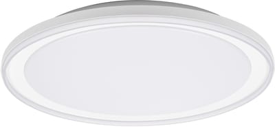 OSRAM ORBIS Pederson LED plafondlamp met kunststof ring, wit, 36W, 2600lm, 3000K, 830 vriendelijk warm wit, 550mm diameter, IP20 bescherming, inclusief montageschroeven en pluggen