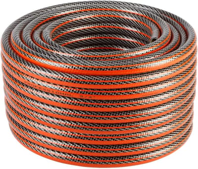Professionele Tuinslang - 6-laags slang - Water geven - Food Safe drinkwater - 30 meter - Oranje