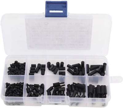 Dailygoods - Set van 180 Standoff-schroeven met Opbergdoos