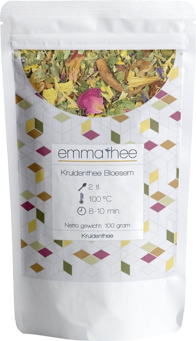 Kruidenthee Bloesem 100 Gram - Losse Thee - Puur & Natuurlijk - Bloemig & Zacht
