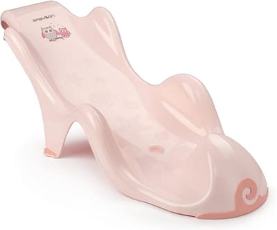 Baby badzitje - Baden inzet - Veilig badderen - Anti-slip zuignappen - 63 x 26 x 21 cm - Roze