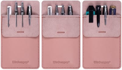 Dailygoods- Pennenhouder Zakbescherming - 3 Stuks - Transparante Scheidingswand - Voor Overhemden/Broeken - Perfect voor Werk - Geschikt voor Medische Professionals - Zakbeschermer