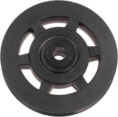 Nylon Katrollen - Poelies - Fitness Apparatuur - Stevig Materiaal - 94 mm Buitendiameter - Zwart