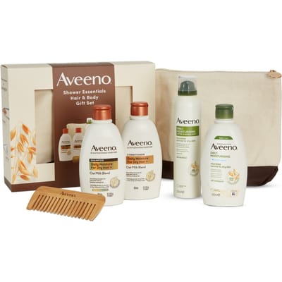 Aveeno Shower Essentials Hair & Body Gift Set
