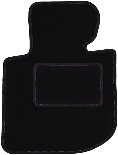 Bestuurdersmat zwart voor: BMW 3 E36 compact, coupé, sedan, stationwagen, touring (1991-2000)