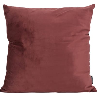 Gek op kussens! Velvet kastanje | 45 x 45 cm | kussenhoes | polyester