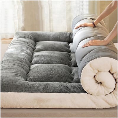 Opvouwbare Mat - Slaapmat Gastenmat - Comfortabel Slapen - 5 cm Dik Schuim - 90 x 200 cm - A