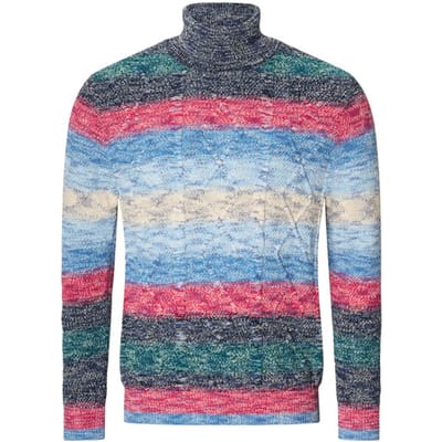 Babista herren Trui - 48/50 - blauw - Plus Size