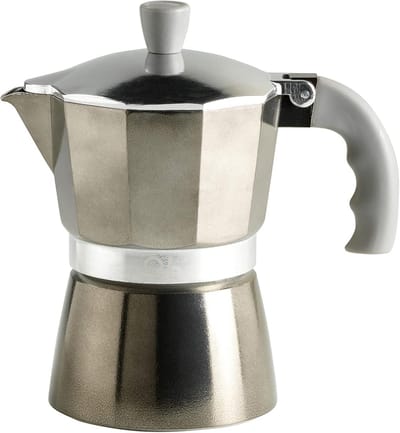 Aluminium Espressomaker voor 3 Kopjes - Geschikt voor Gas, Keramisch en Elektrisch Fornuis
