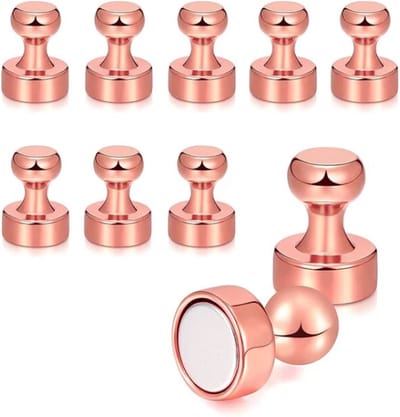 TLVX 10 stuks Sterke Pion Magneten Roze / Rosé 12mm x 16mm / Magnetische haakjes erg sterk / Kracht N52 / Magneet Foto / Boodschappenlijst / Kantoor / Deurmagneet haak voor sleutels / Koelkast magneet / Magneetjes ophangen / Handdoekhaak