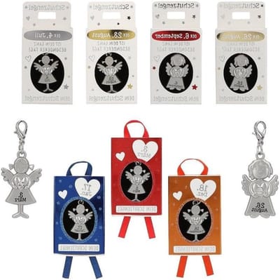 Beschermengel Hanger - Kleine Engel - Persoonlijk Cadeau - Symbolische Betekenis - 1 Stuk - Zilver
