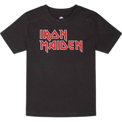 Iron Maiden T-shirt voor kinderen - Metal-Kids - Logo - voor Kinderen - zwart