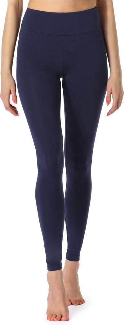 Merry Style Dames Leggings - Sport - Vrijetijdsbroek - Lang - Viscose - MS-MS10-221-LE - Donkerblauw - S