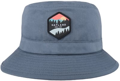Hatland - UV-Vissershoed met logo voor volwassenen - Yolo - Grijs - maat 59CM