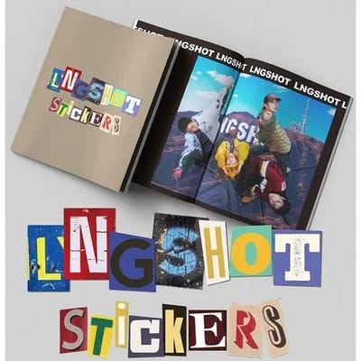 LNGSHOT - [LNGSHOT STICKERS] FOTOBOEK