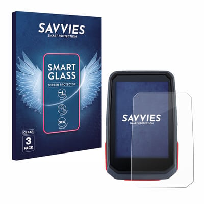 3 Stuks Savvies Screenprotector - geschikt voor Sigma ROX 4.0 - beschermfolie glas transparant