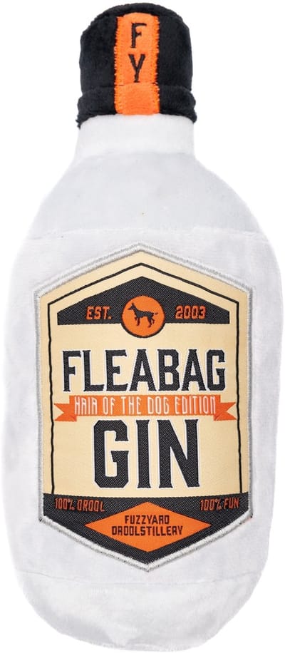 Fuzzyard Fleabag Gin - Hondenspeelgoed - 23x21x10 cm per stuk