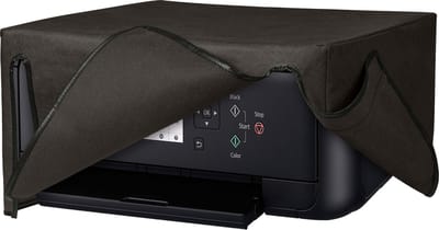kwmobile hoes geschikt voor Canon Pixma TS5150 / 5151 / MG 2555 / Pixma MG2551S - Beschermhoes voor printer - Stofhoes in donkergrijs