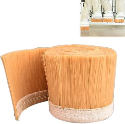 Nylon Graveermachine Stofbescherming Borstel - Vacuümborstel voor CNC-Frees en Spindelmotor - 1m x 70mm
