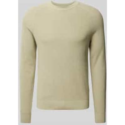 Gebreide pullover met ronde hals, model 'OLIVER'