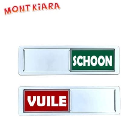 MONT KIARA Vaatwassermagneet SCHOON - VUILE Gemakkelijk te lezen en te plaatsen. Schuifregelaar - Keukenaccessoires - KEUKEN GIFT Magneetbord voor vaatwasser - Keuken Gadgets