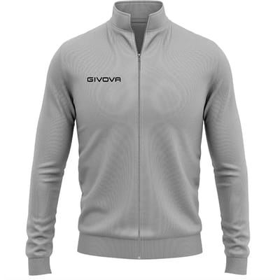 Givova Citta´ Sweatshirt Met Rits Grijs M Man