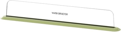 Keuken spoelbak spatscherm - Aanrecht beschermer - Afwassen en koken - Waterdicht ontwerp - 40 cm lengte - Groen