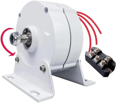 Windgenerator 10000W - Kleine Windmolen - Energie Opwekken - Permanente Magneet - 48V 96V 220V