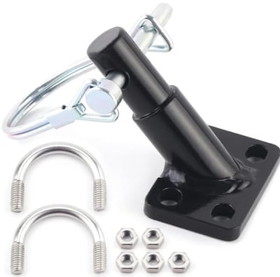 Dailygoods- Fietskoppeling Betrouwbaar - Aanhangeradapter - Koppeling voor Fiets - Snelle Montage - Compatibel met Fietskarren - Geschikt voor Stadsfietsen en E-bikes - Fietskar