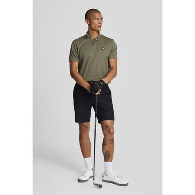 Lyle & Scott Lightweight Golf Tech Shorts Jet Black Taglia: 38 | Pantaloncini Outlet | Uomo | Nero