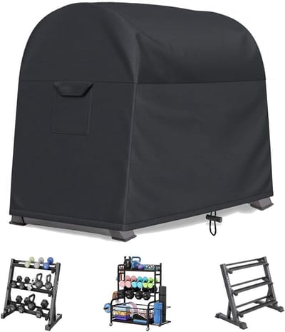 Halterstandaard Cover - Beschermhoes - Apparatuur Beschermen - Waterdicht en Slijtvast - 102 x 63.5 x 89 cm - Zwart