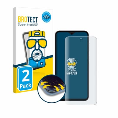 BROTECT - Screenprotector voor Samsung Galaxy A35 5G - Folie Beschermfolie matte volledig dekking 2 Stuks