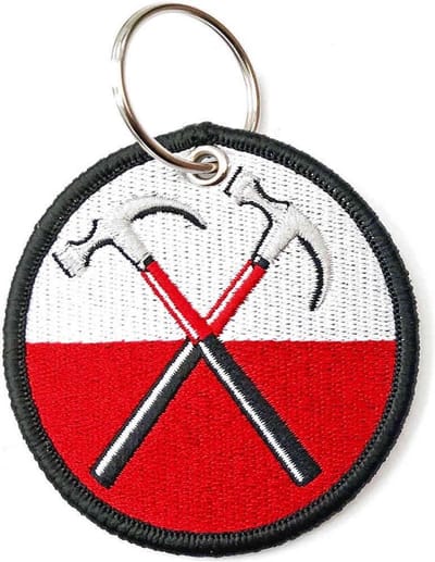 Pink Floyd - The Wall Hammers Circle Sleutelhanger - Multicolours