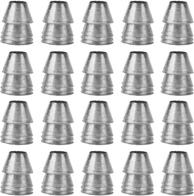 20 Stuks Veiligheids Rond Handvat Wedges - Stalen Wedges voor Bijl, Hamer en Slegde, Diameter 13mm, Ideaal voor Houtbewerking en Tuinieren