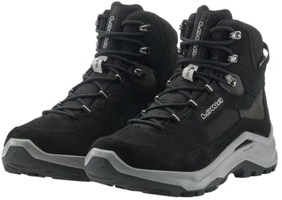 LOWA Heren Ventierra GTX Mid Wandelschoenen 311340 9930 Zwart/Grijs