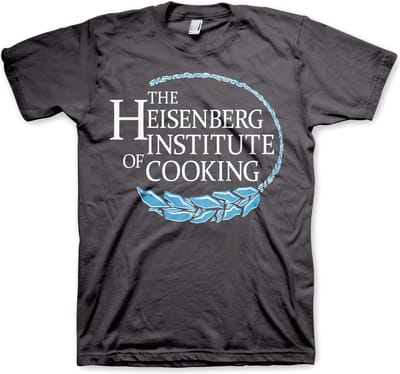 Breaking Bad Heisenberg Institute Of Cooking T-Shirt Dark-Grey-XL
