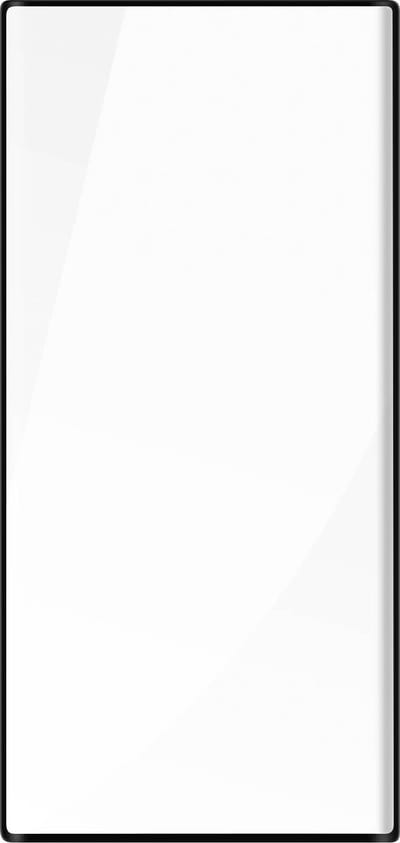 Blue Star, Tempered Glass Screenprotector Geschikt voor Samsung Galaxy S22 Ultra, Zwart