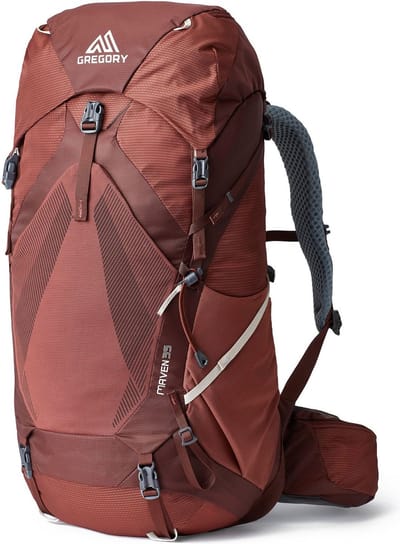 GREGORY Vrije tijd rugzak Rugzak Maven 35 Backpack Rosewood Red Wijnrood