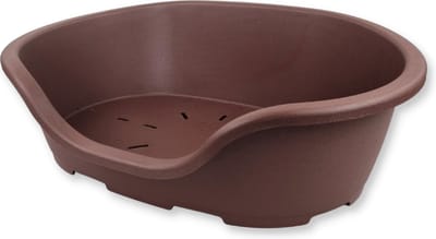 Topmast STRONG Perla - Kunststof Hondenmand - 61 CM - Bordeauxrood - Hondenmanden - Dierenmanden