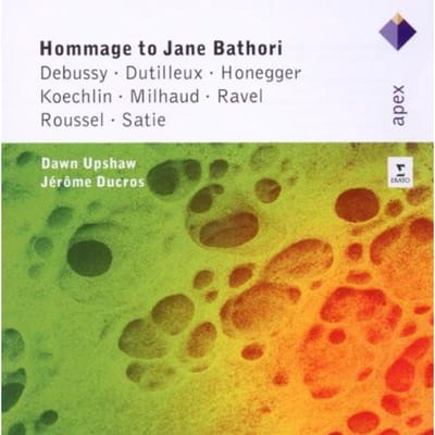 CD UPSHAW, DAWN - Hommage a Jane Bathori  2564683995 Apex 2010 Japan Klassiek Gebruikt