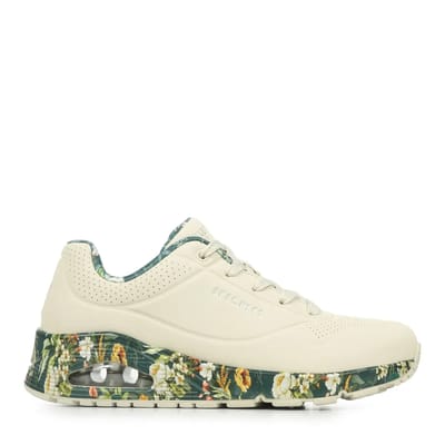 Skechers UNO - MAJESTIC GARDEN Dames Sneakers - Naturel / Multi